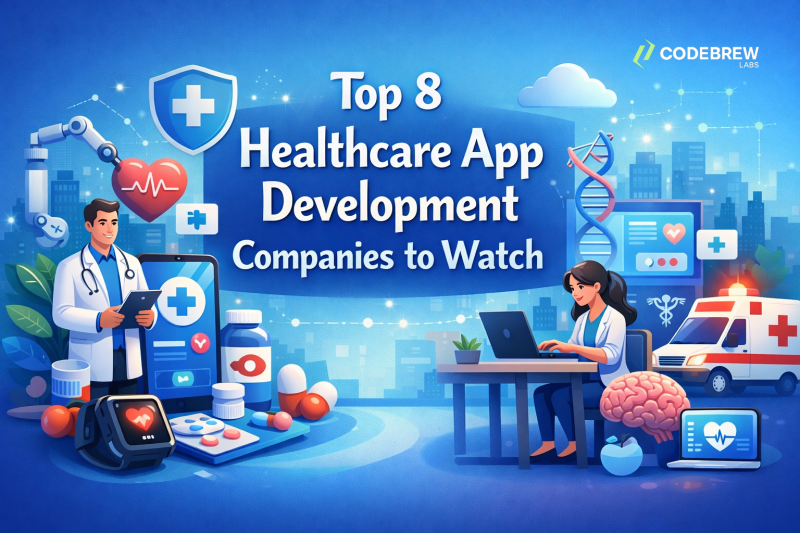 Top 8 Healthcare App Development Companies to Watch in 2026