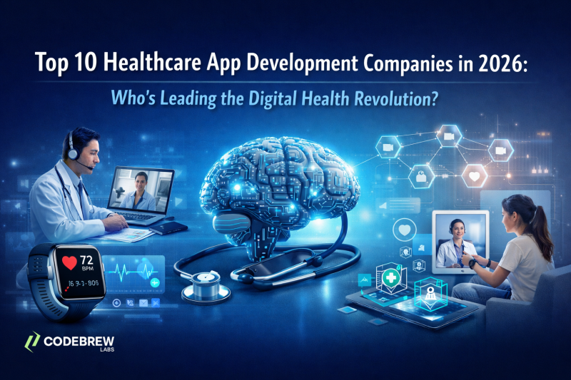 Top 10 Healthcare App Development Companies in 2026: Who’s Leading the ...