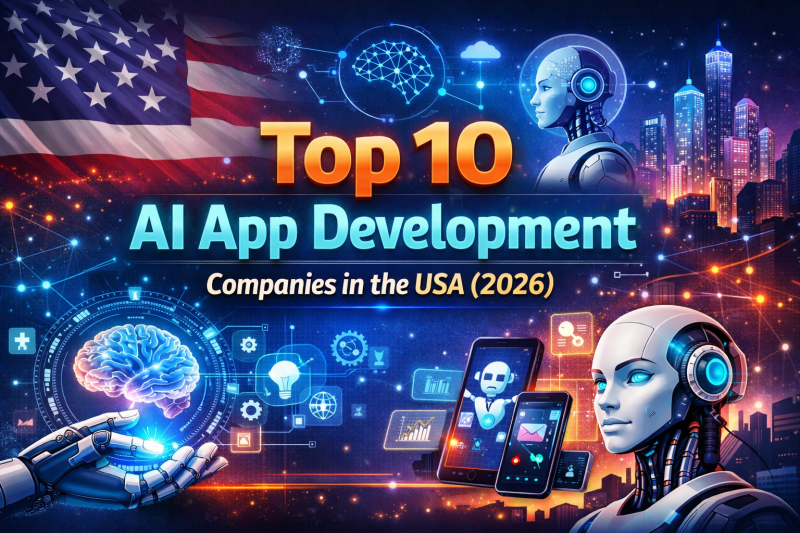 Top 10 AI App Development Companies in the USA (2026)